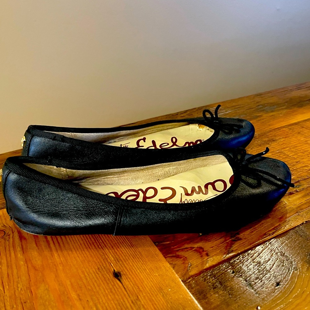 Sam Edelman Black Ballerina Flats